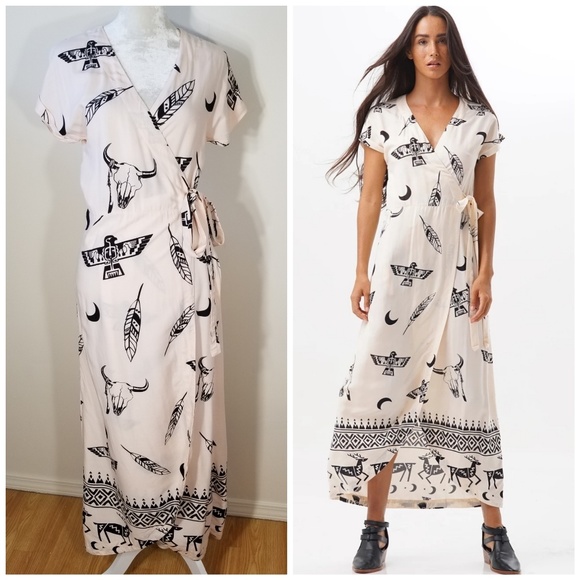 Suen Noaj Dresses & Skirts - Suen Noaj Free Love Free People | boho wrap dress
